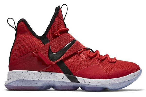 lebron shoes kids red