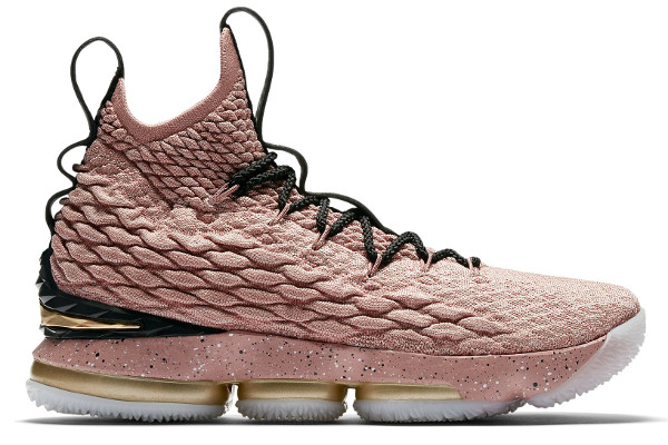 lebron shoes with rose