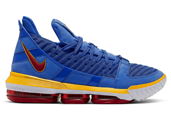 lebron 16 blue and gold