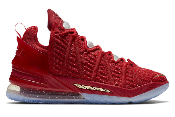 lebron 18 low red