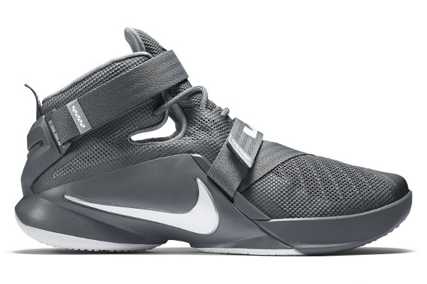 lebron soldier 9 grey