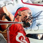 UDA Lebron James Artist Painted Air Zoom Generation