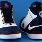New pics of the White and Navy Nike Zoom Soldier II
