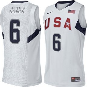 Usa Basketball New Jerseys For The 08 Olympics In Beijing Nike Lebron Lebron James Shoes