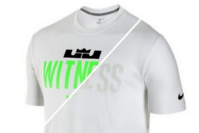Nike Lebron James Men's Lbj King Logo Dri-fit Cotton T-shirt In