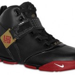 Nike LeBron V Black/Red catalog picture