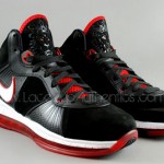 Nike Air Max LeBron 8 Inline – Black/White/Red – Detailed Gallery