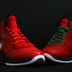 Fresh Look at Nike LeBron V/2 Christmas Exclusive with Red Laces