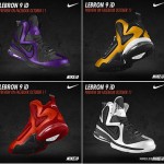 Nike LeBron 9 iD: Six More Example Colorways
