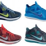 Preview of Nike LeBron 9 Low – Four New Colorways
