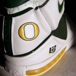 Signed Nike Zoom LeBron II Oregon Home Player Exclusive