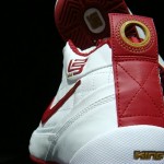 Nike Zoom LBJ Ambasssador in Classic White-Red-Gold