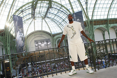 Lebron James Inaugurates the House of Hoops in Paris, Europe