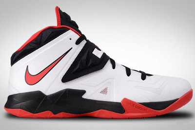 lebron soldier 7 red and white