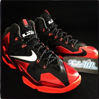 lebron james 11 red