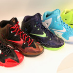 Five Different Nike LeBron XI iD Real Life Samples
