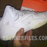 First Look at Nike LeBron 11 Whiteout Sample