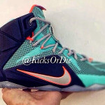 Nike LeBron XII (12) Side View. New Sample.