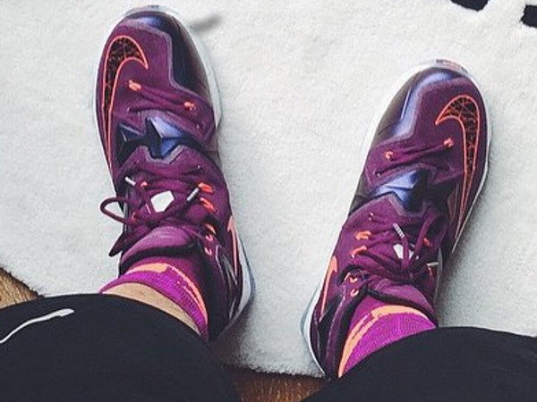 Overhead View of the LeBron 13 Shows a 