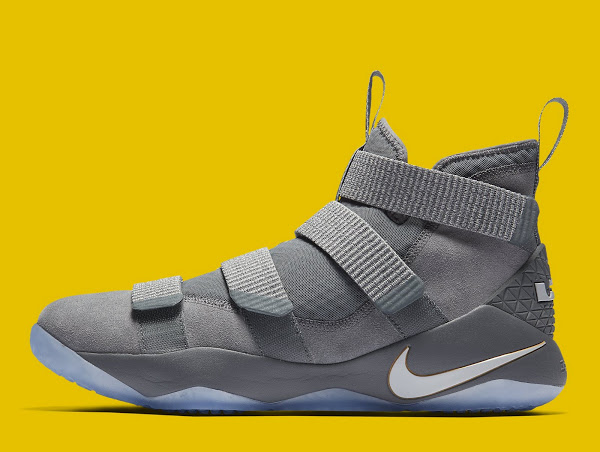 Algemeen Ik denk dat ik ziek ben bodem Available Now: LeBron Soldier 11 Cool Grey With a Touch of Gold | NIKE  LEBRON - LeBron James Shoes