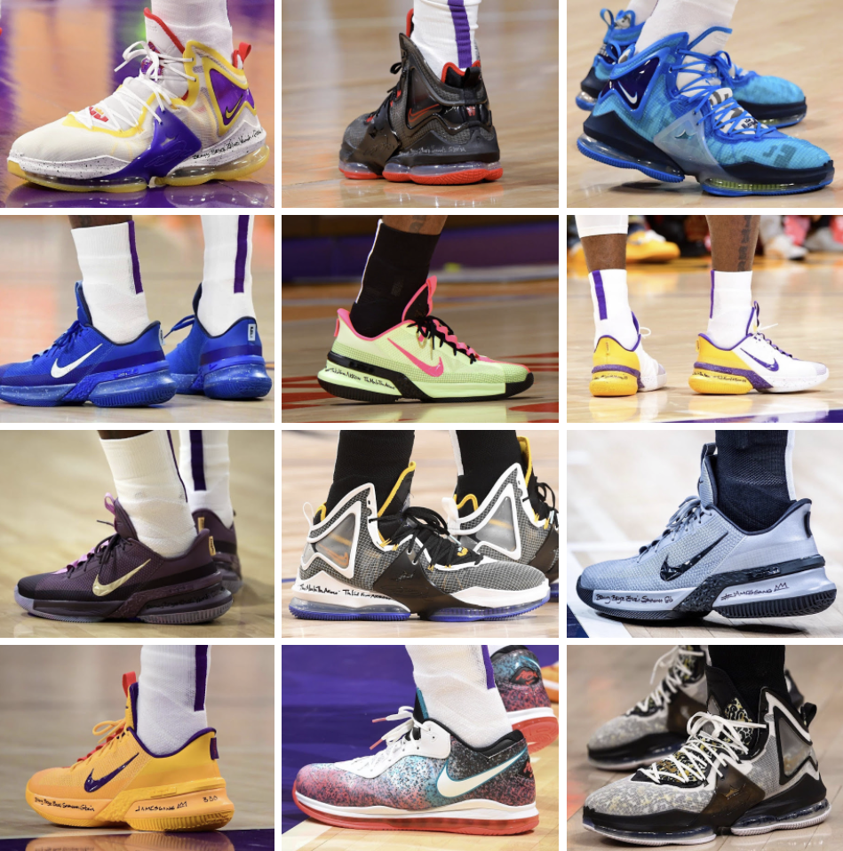 LeBron James shoes 5 best sneaker collabs from LBJs shoe line